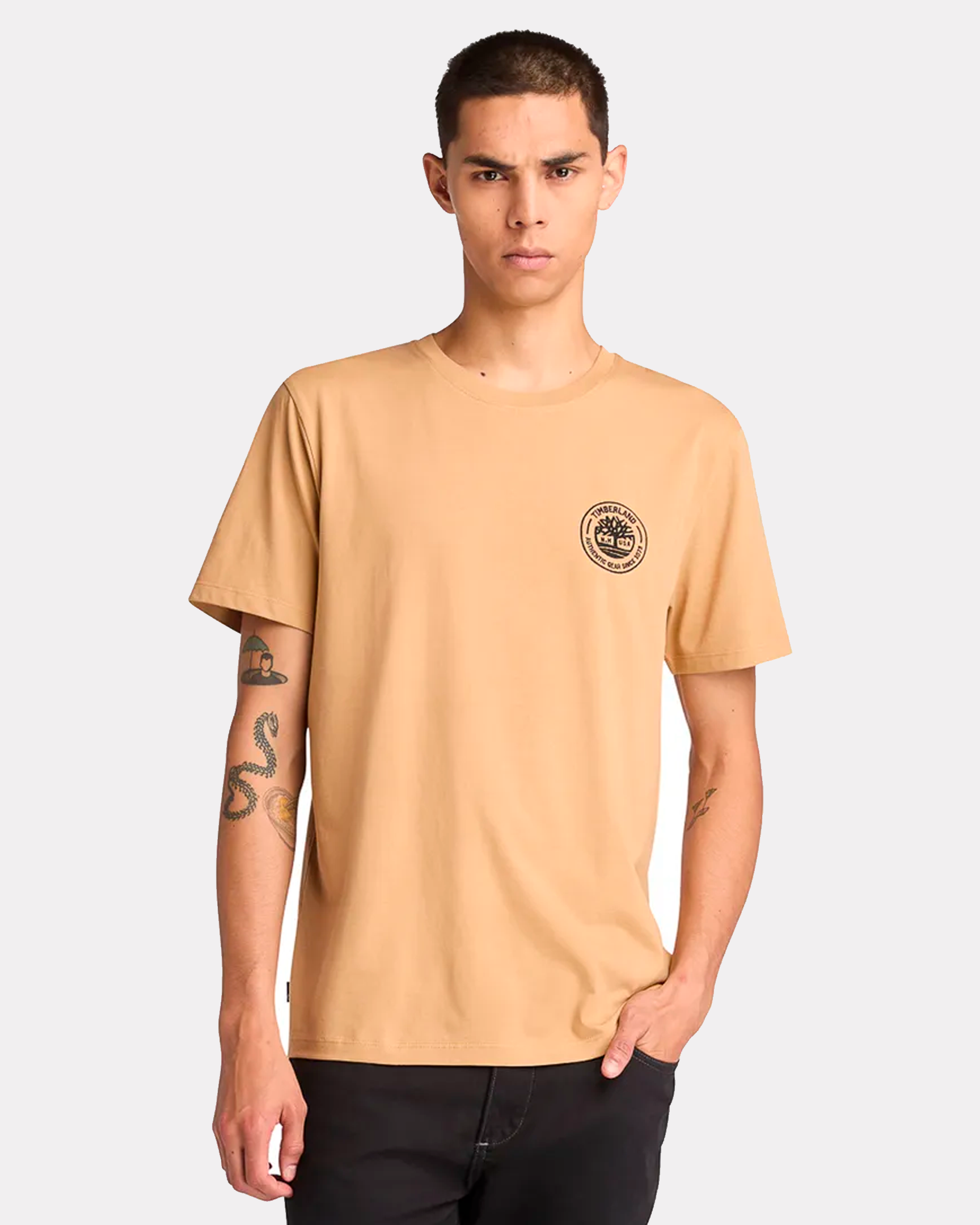 Men's Embroidered Short-Sleeve T-Shirt