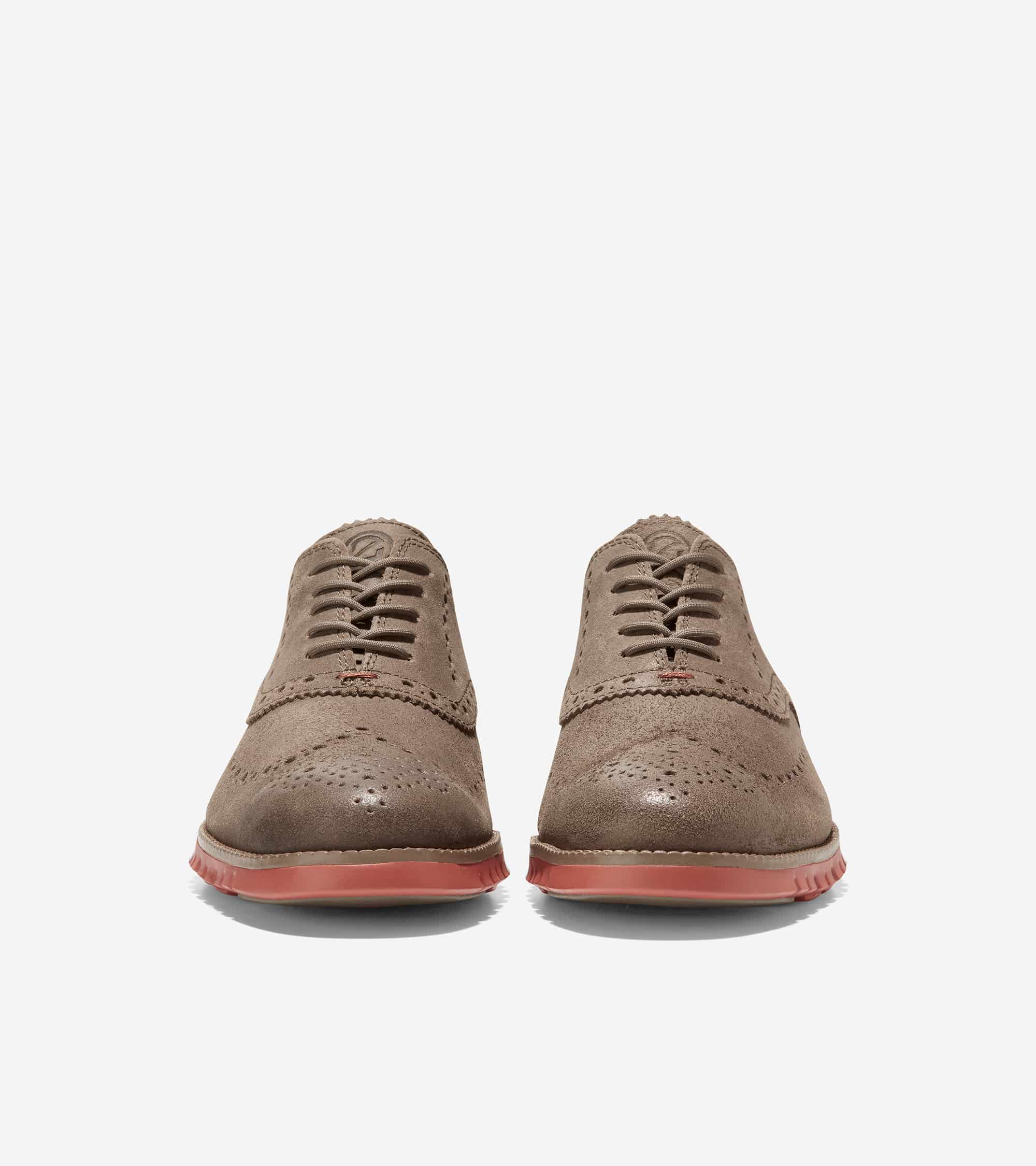 Cole Haan ZERØGRAND Wingtip Oxford Morel