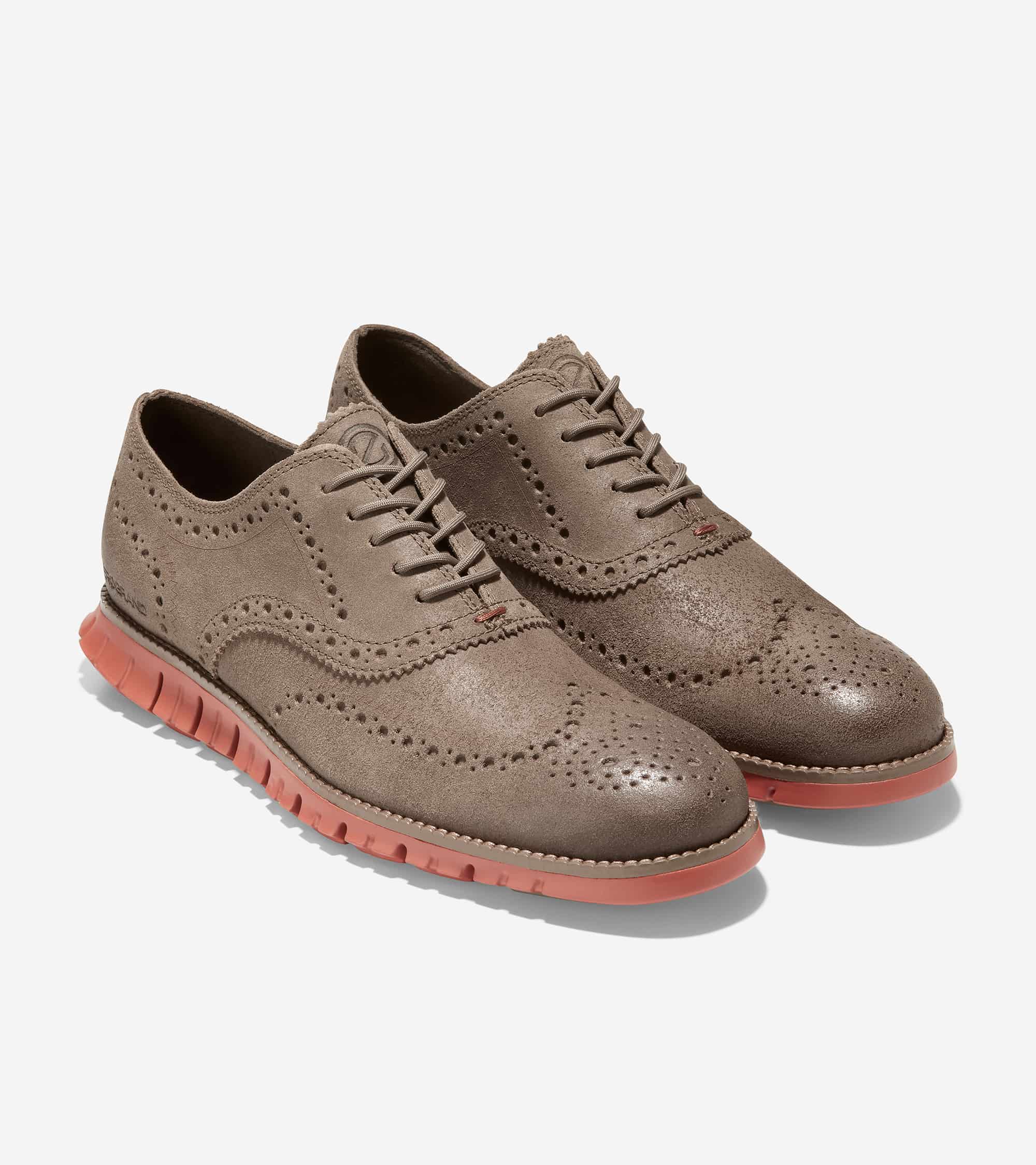 Cole Haan ZERØGRAND Wingtip Oxford Morel