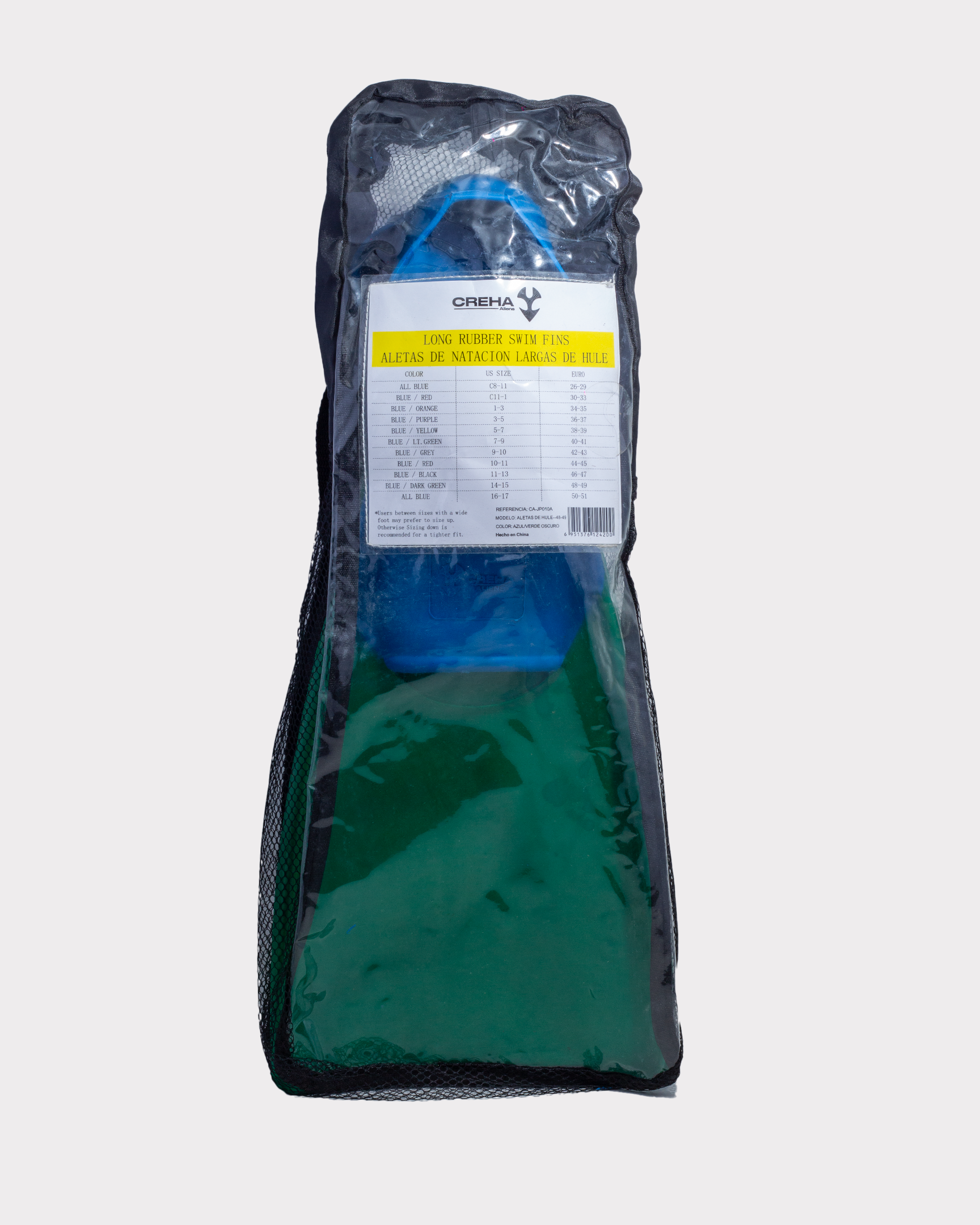 CHAPALETA PROFECIONAL GREEN/BLUE