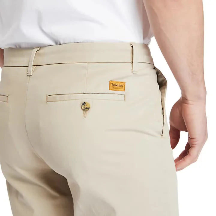 TIMBERLAND Straight Chino Short Stretch Beige