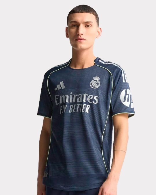 Camiseta Authentic Hombre Segunda Equipación 25/26 Azul Marino- Edición Jugador