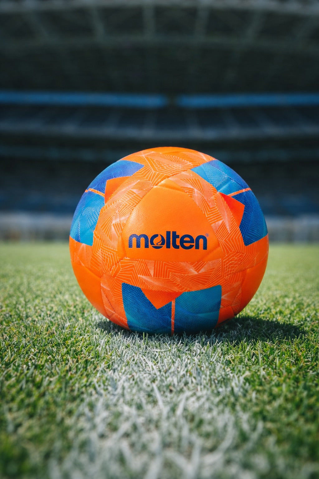 MOLTEN Balón de futbol color naranja