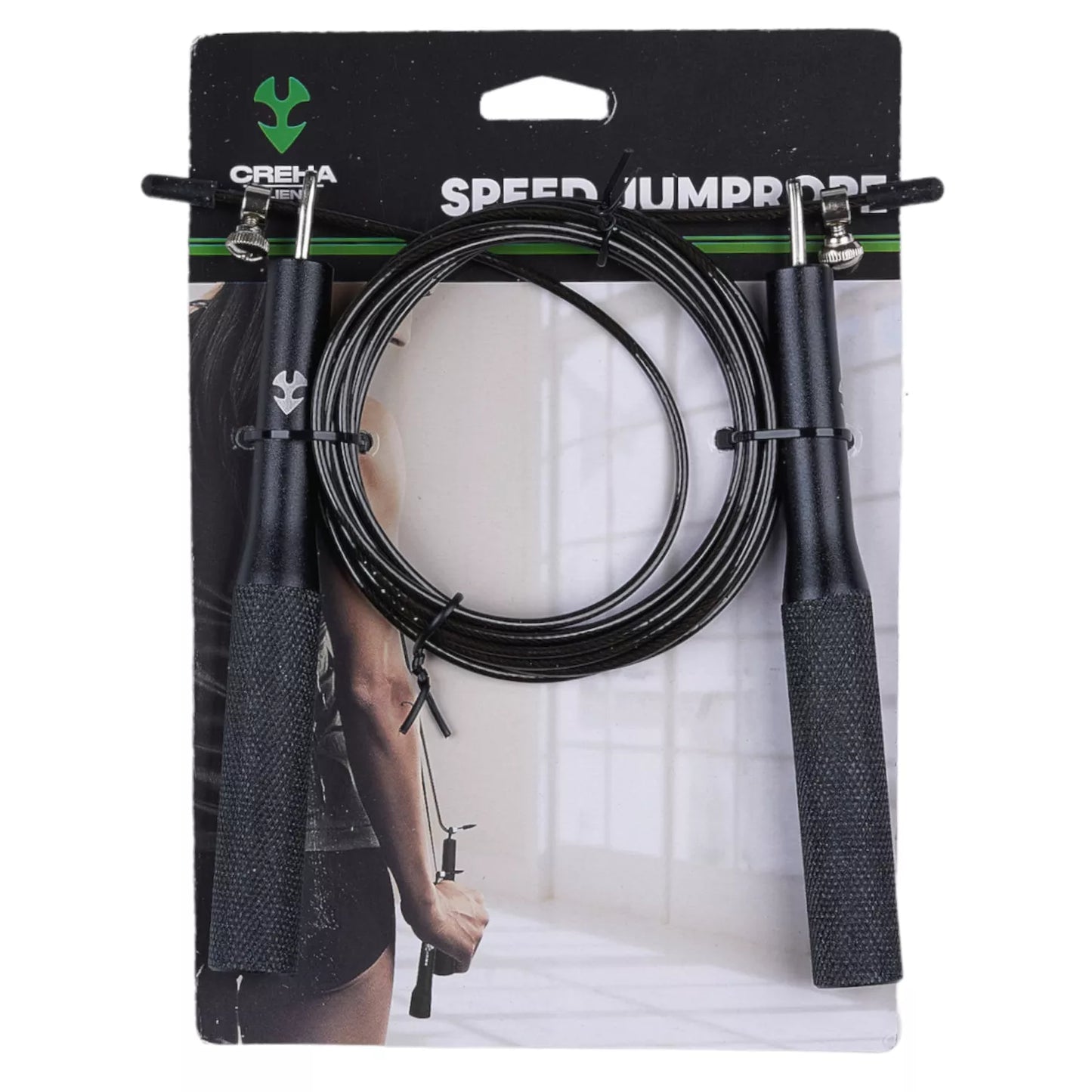 Creha Aliens Cuerda de saltar con longitud ajustable de aluminio