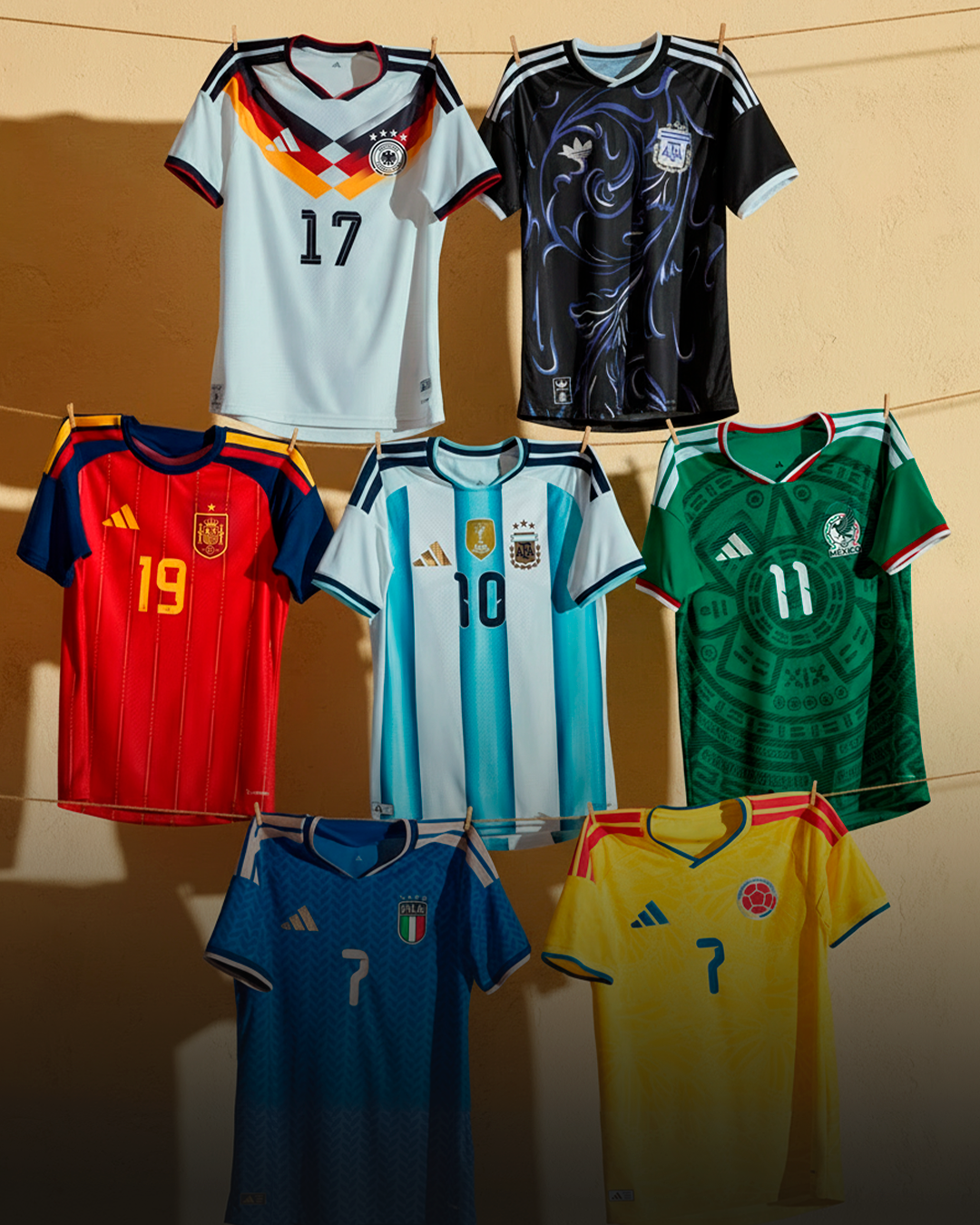 Equipaciones Mundial FIFA 2026