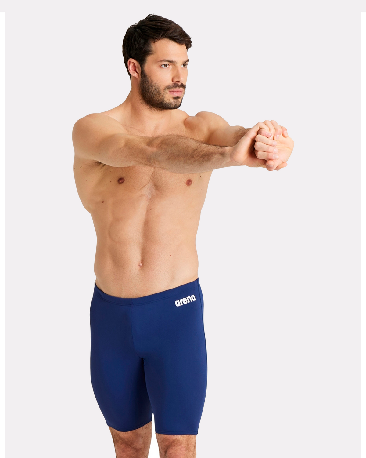 ARENA MEN'S TEAM SWIM JAMMER SOLID - NAVY