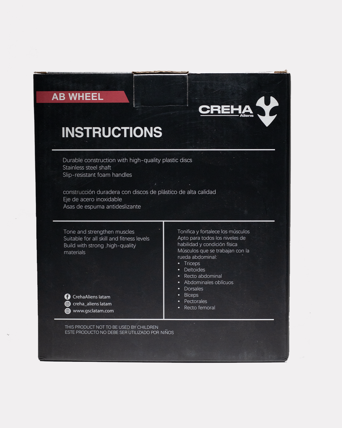 CREHA RUEDA PARA ACDOMINALES CA-RA18CM