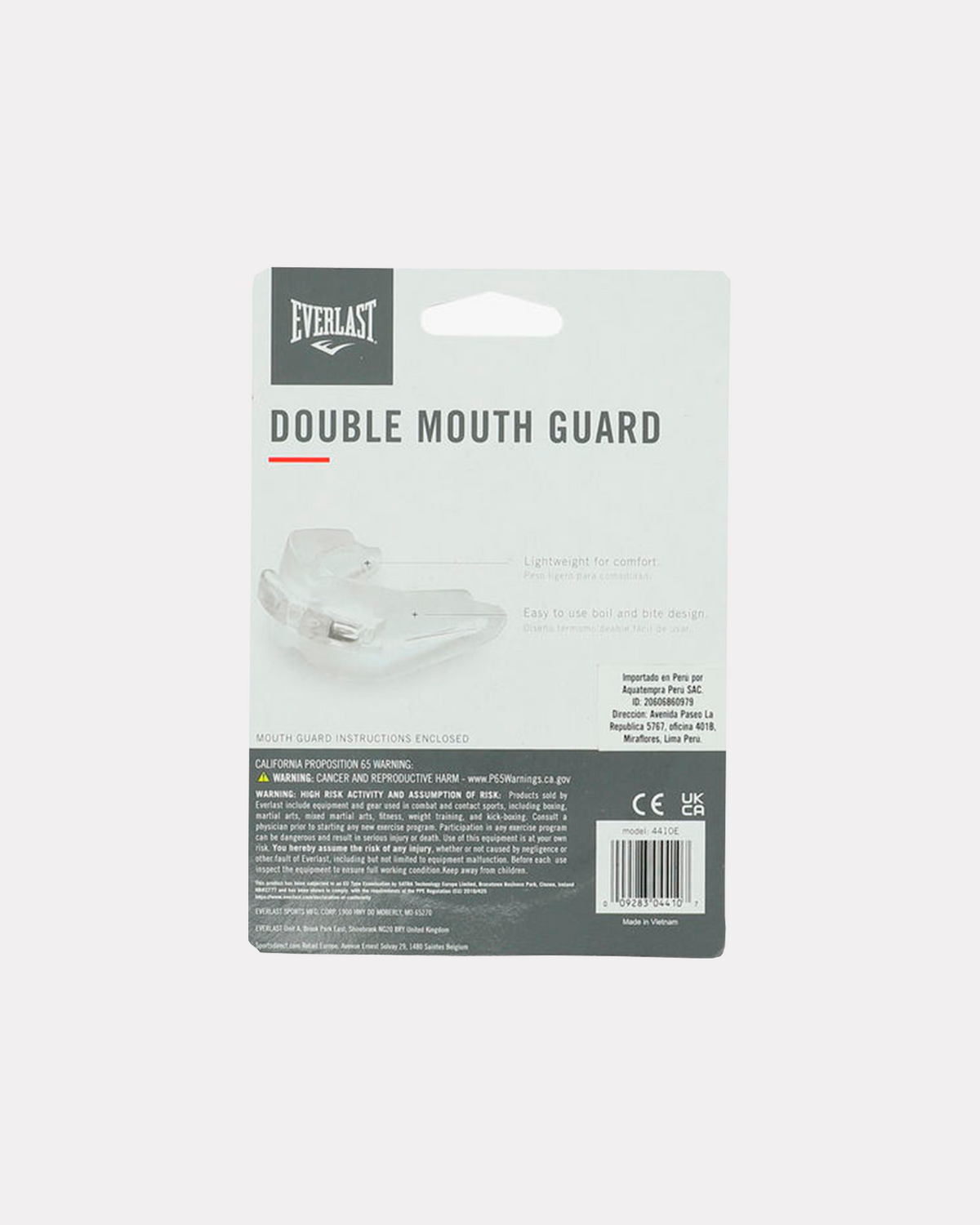 EVERLAST PROTECTOR BUCAL DOBLE 4410E