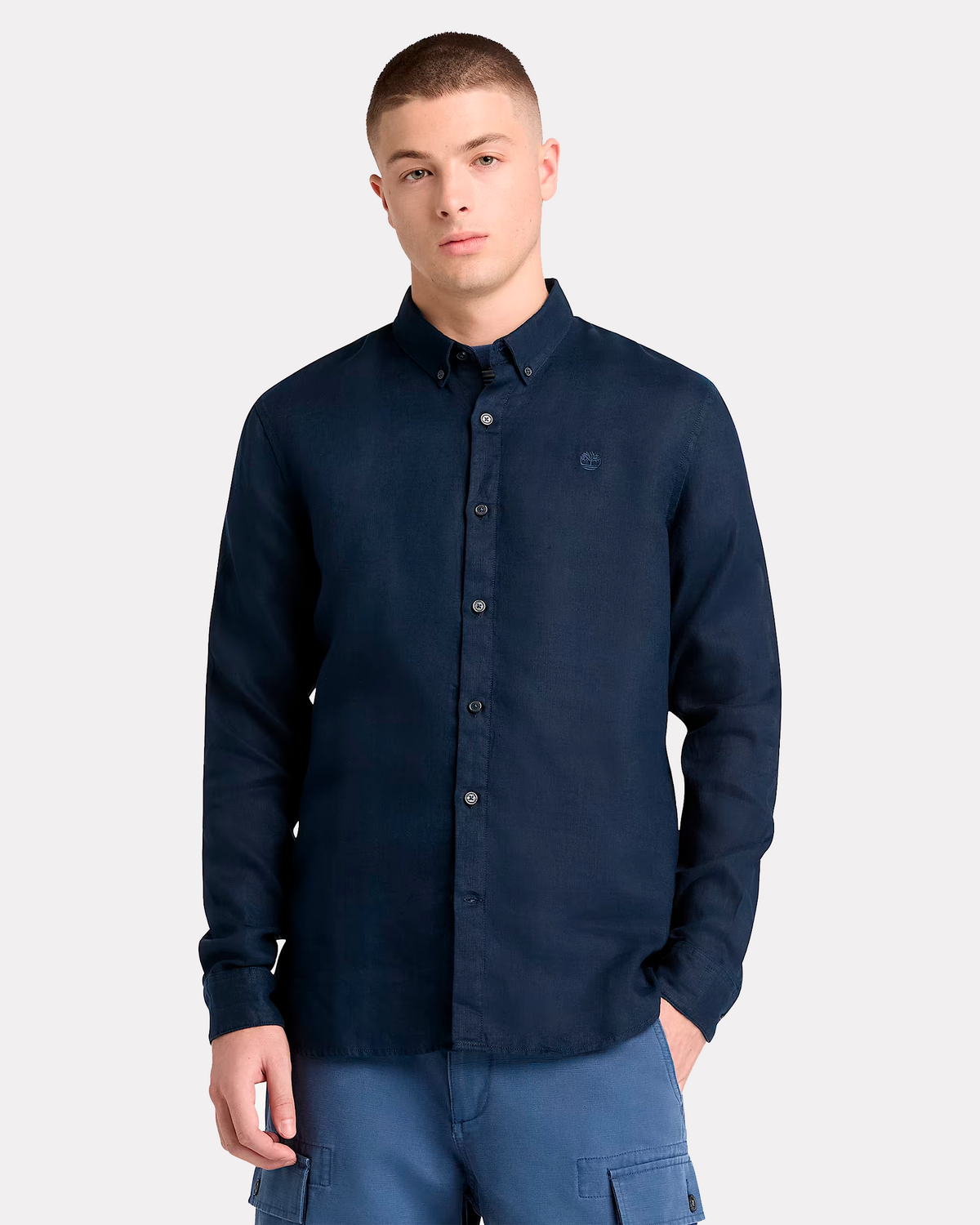 TIMBERLAND CAMISA NAVY/BROW