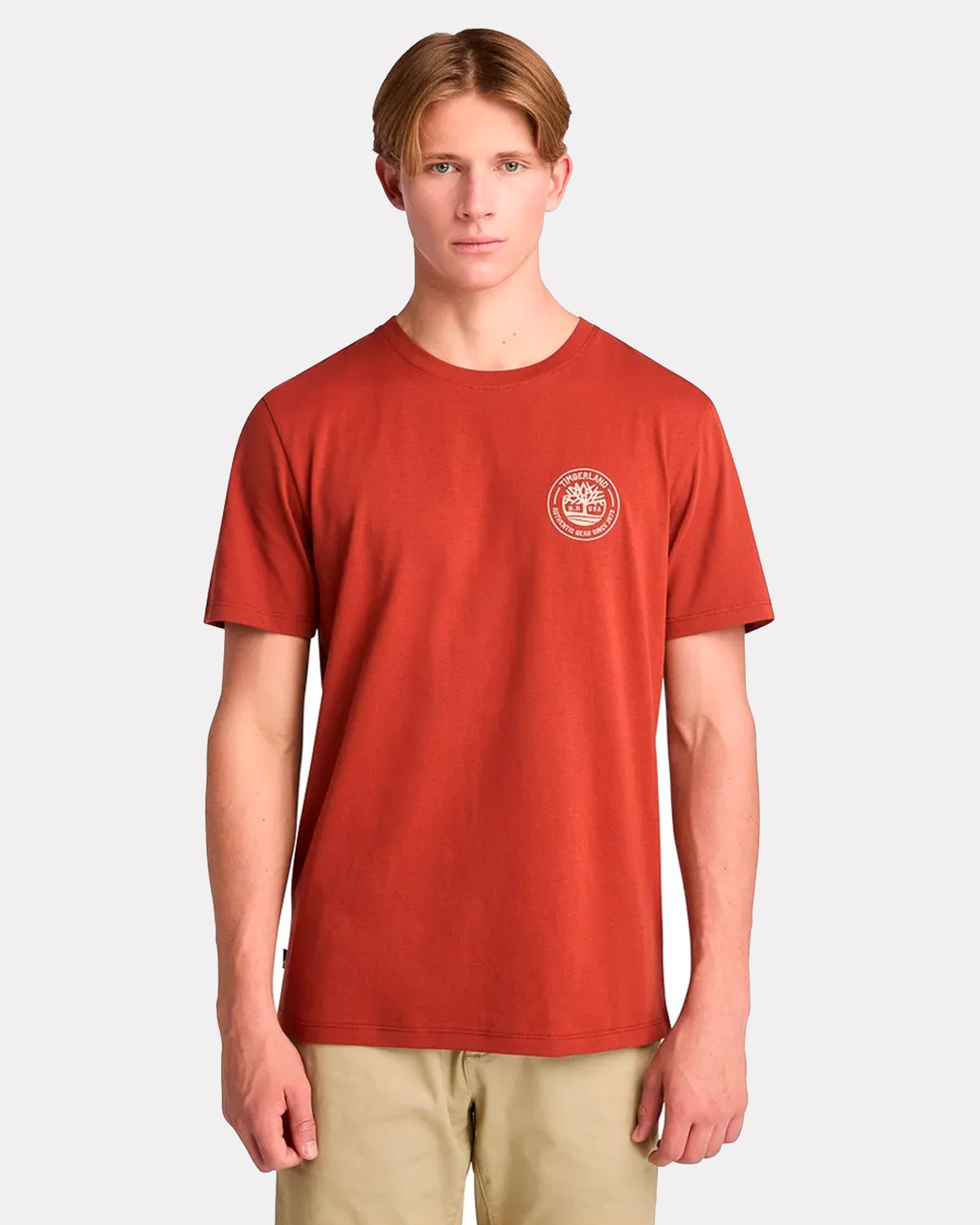 Men's Embroidered Short-Sleeve T-Shirt