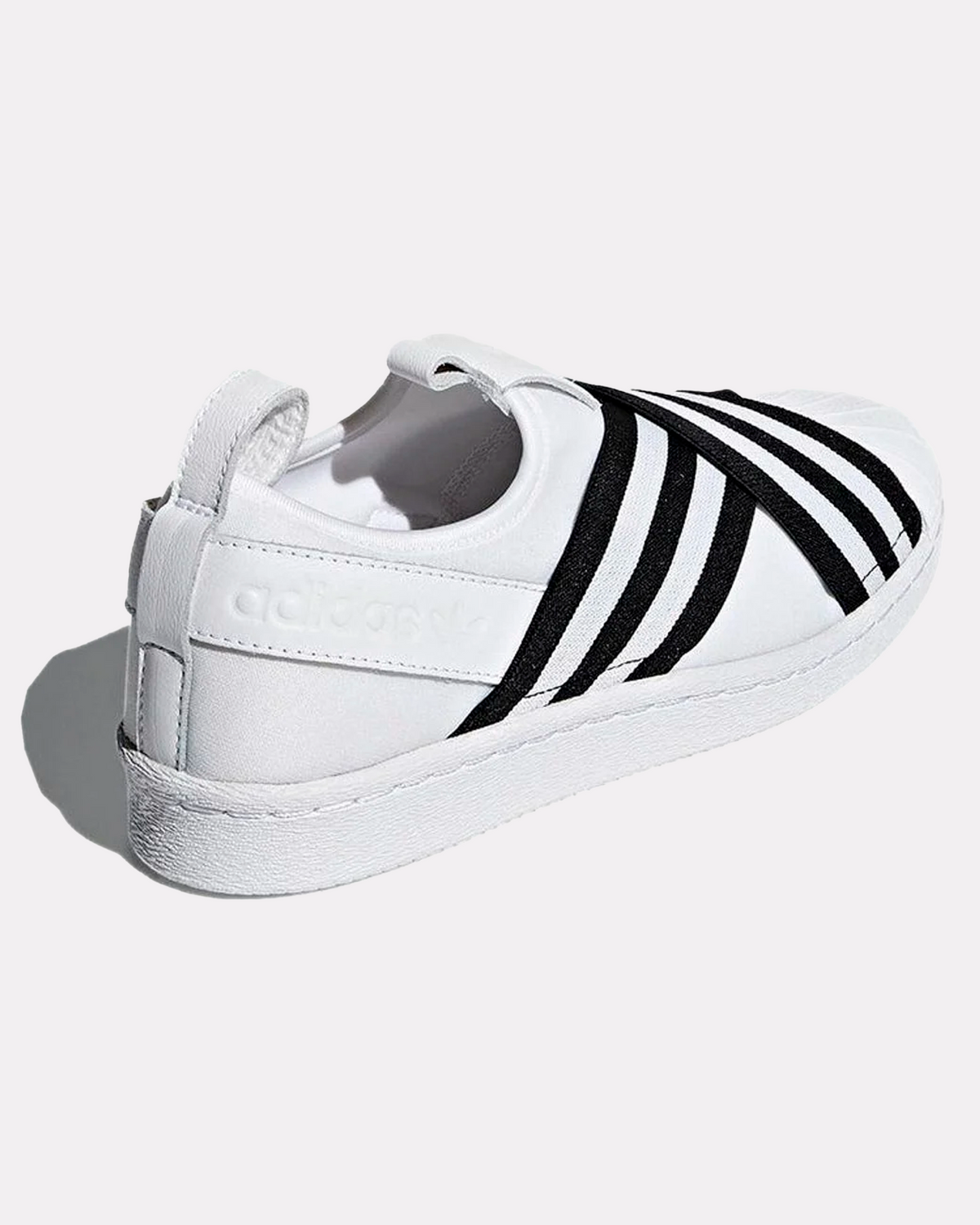 ADIDAS SUPERSTAR SLIP ON WHITE/BLK