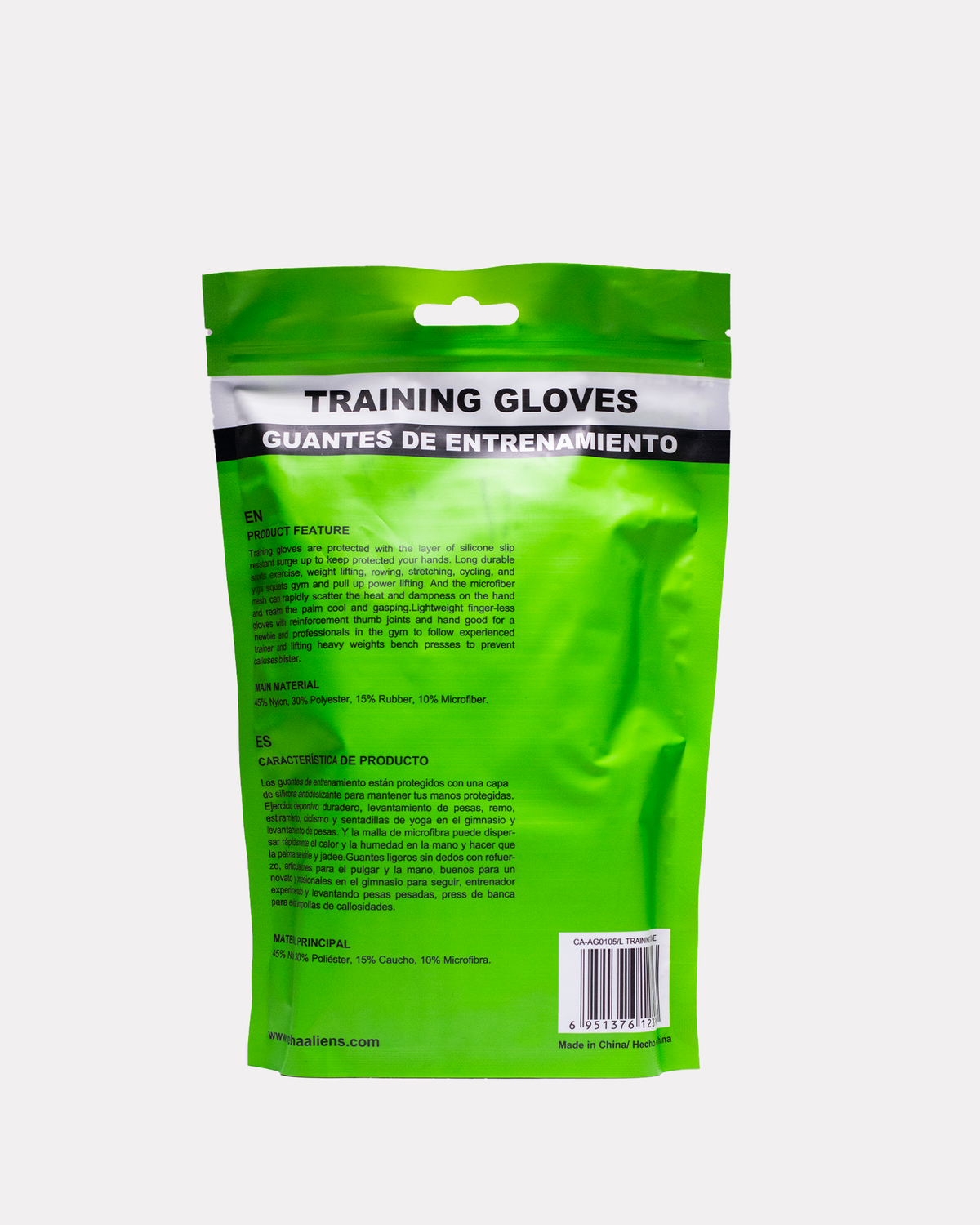 CREHA GUANTES DE ENTRENAMIENTO SENCILLO BLACK CA-AG0105