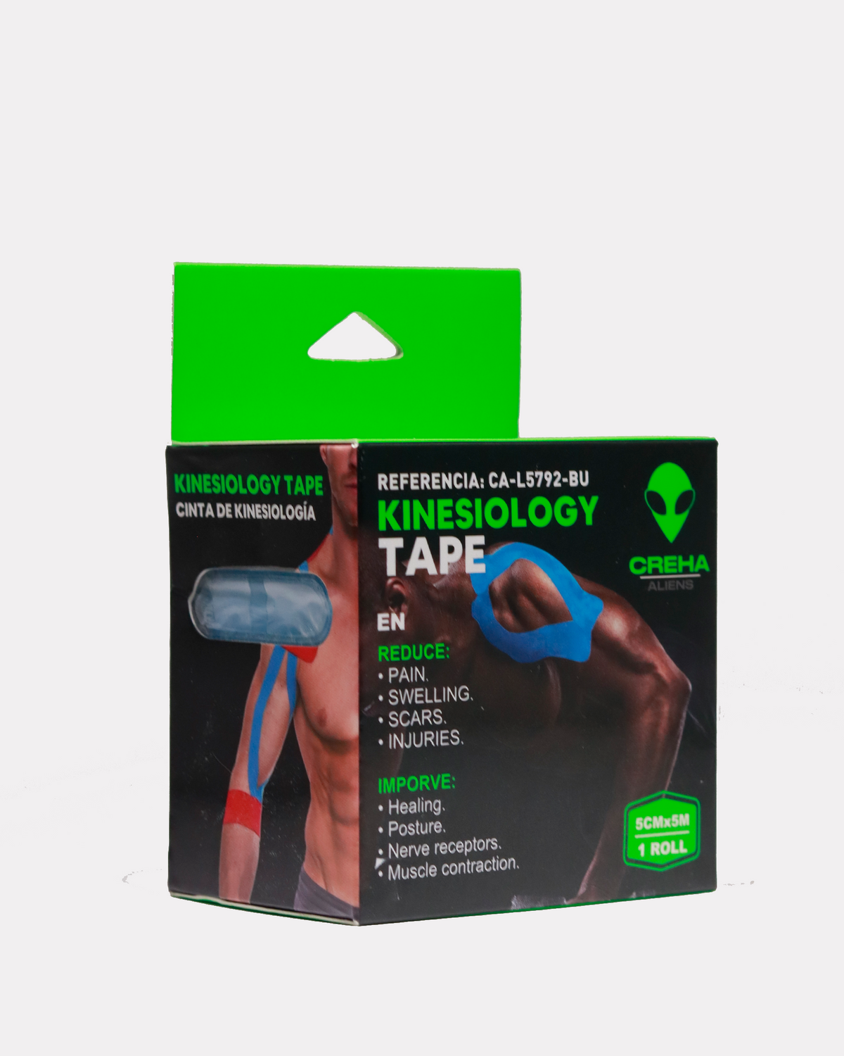 CREHA CINTA KINESIOLOGIA ELASTICA CA-L5792