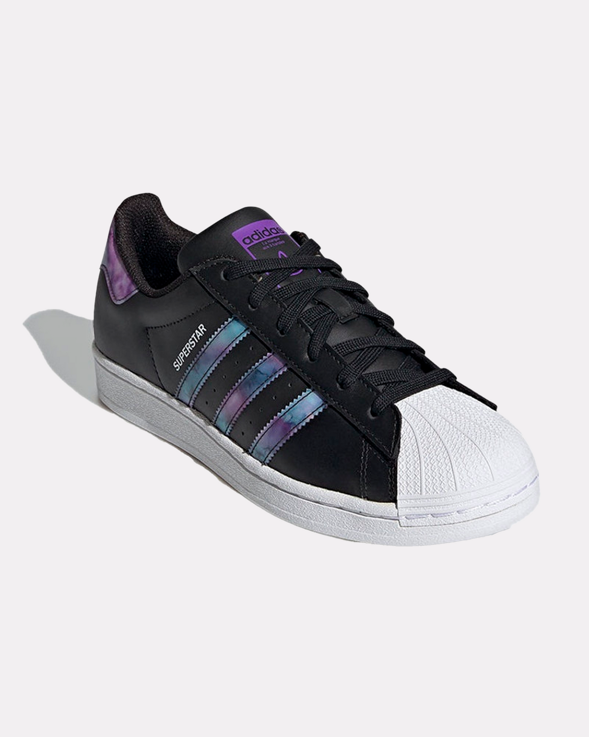ADIDAS SUPERSTAR BLACK/PURPLE