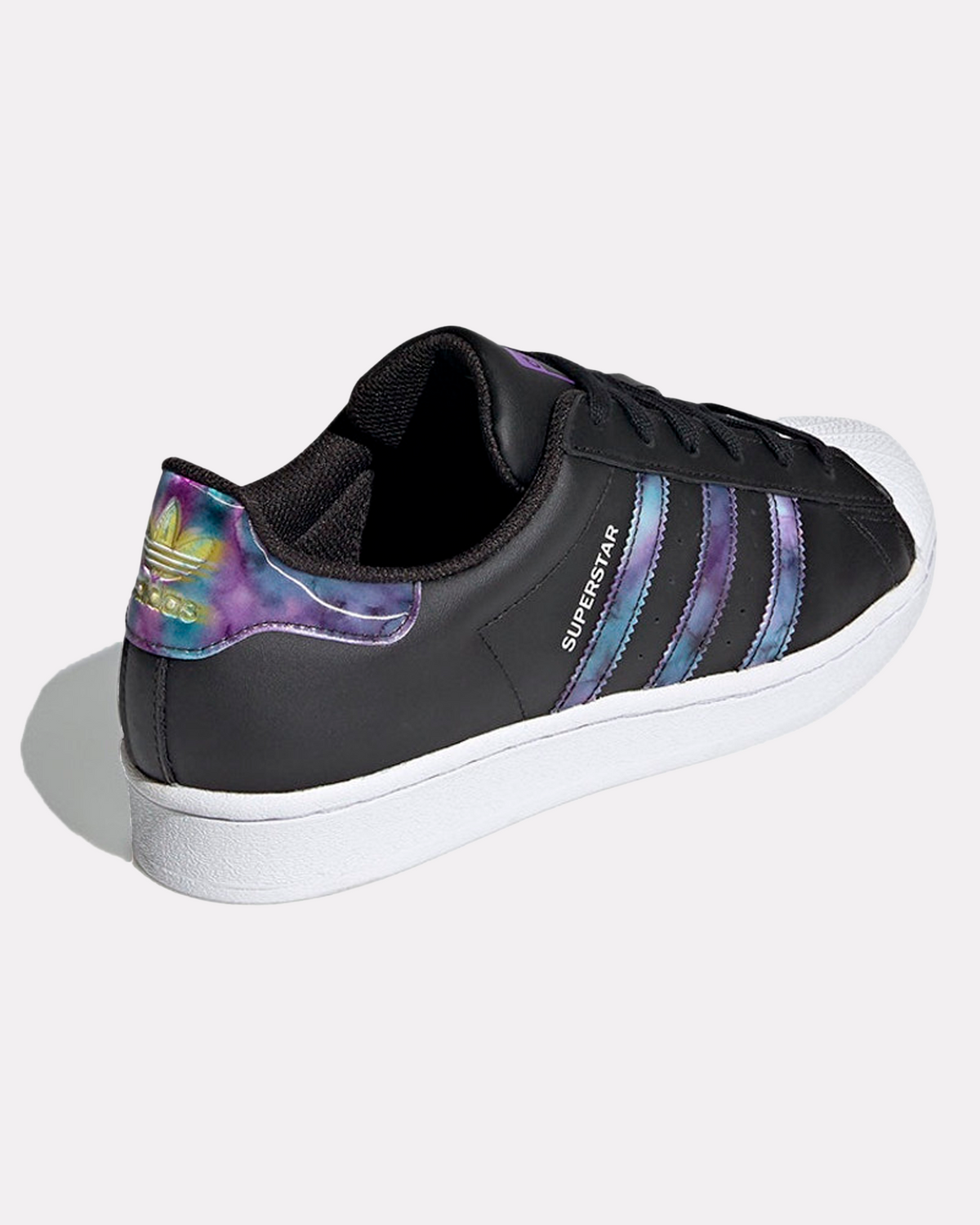 ADIDAS SUPERSTAR BLACK/PURPLE
