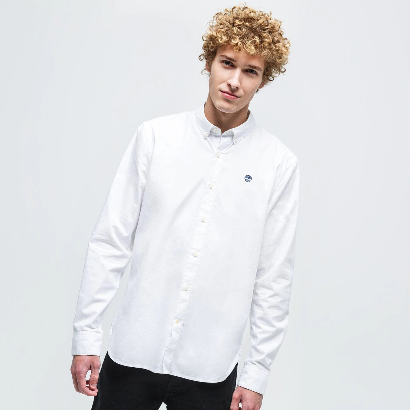 CAMISA FORMAL TIMBERLAND SLIM FIT WHITE