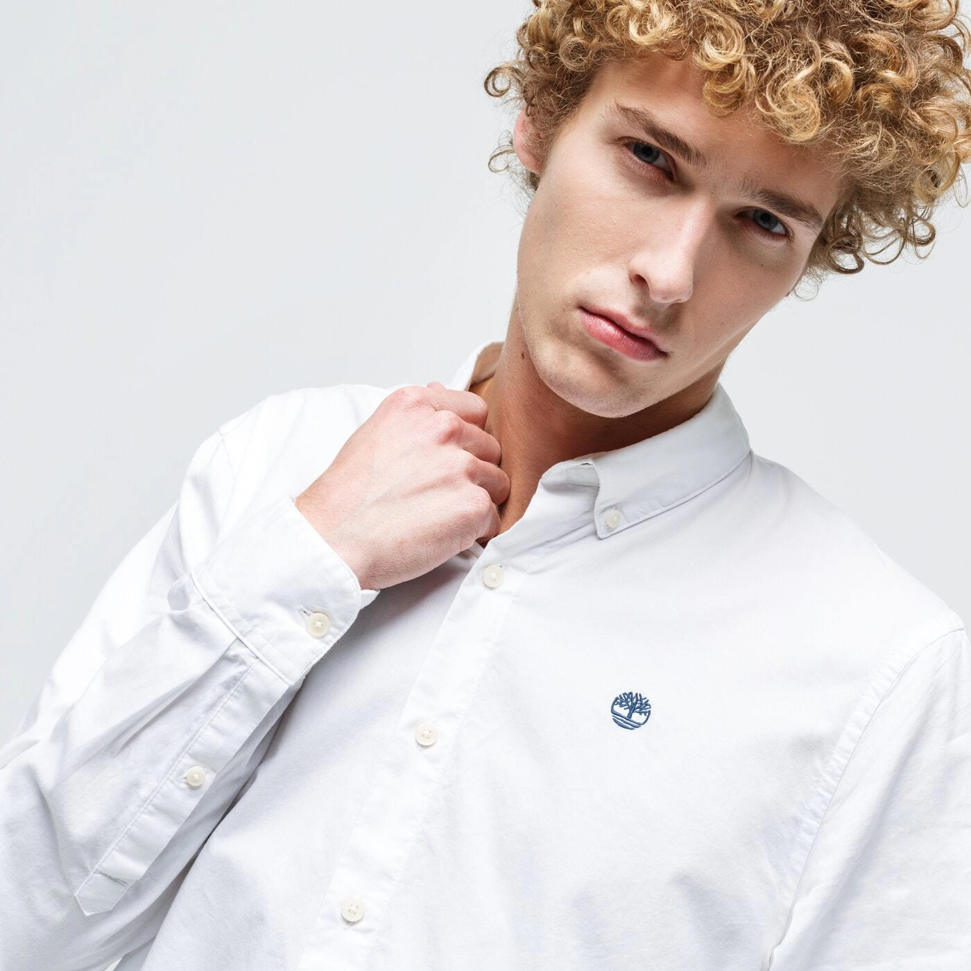 CAMISA FORMAL TIMBERLAND SLIM FIT WHITE