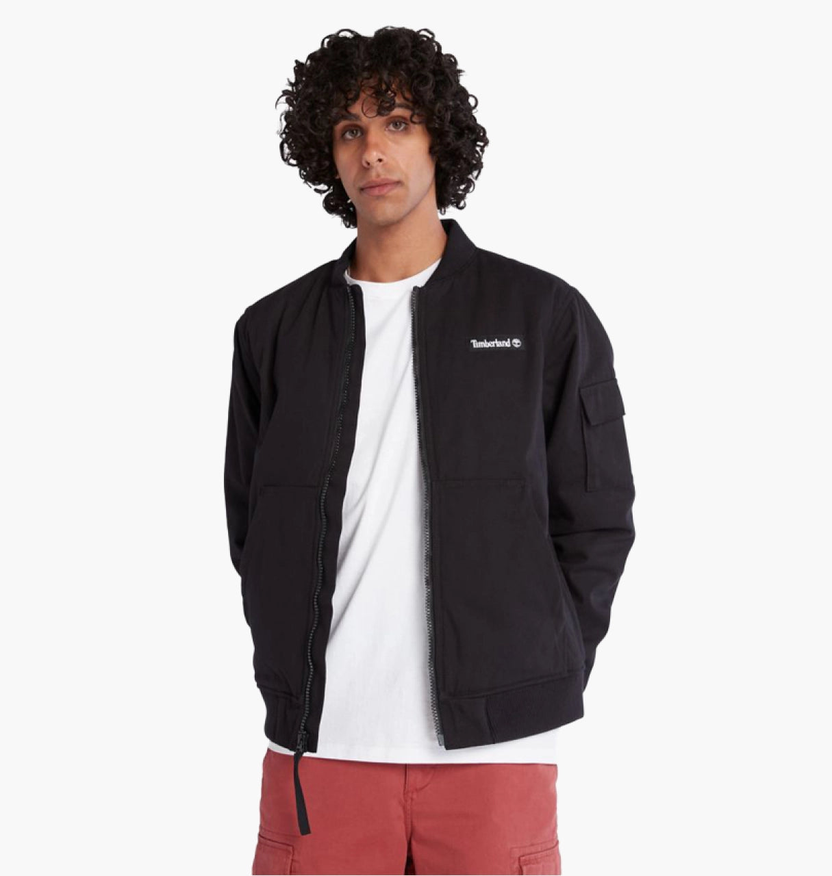 TIMBERLAND UTILITY BOMBER JACKET BLACK