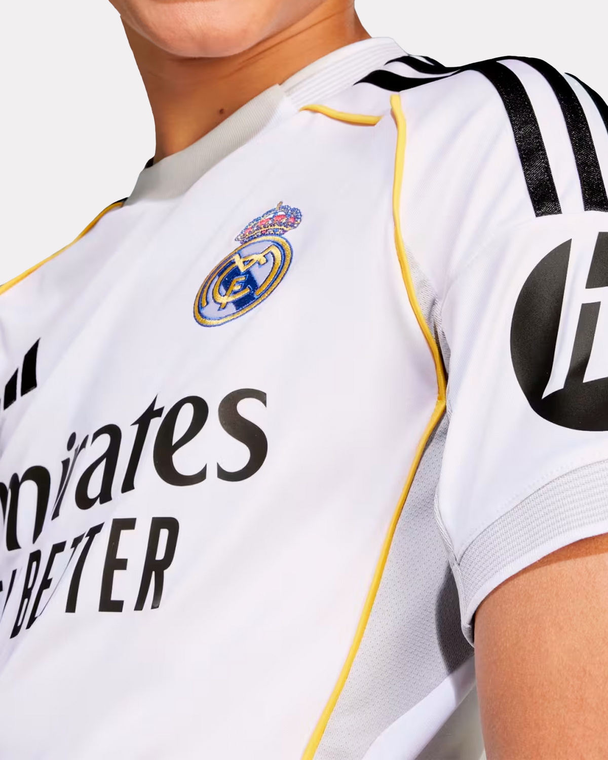ADIDAS REAL MADRID  2025/2026 KIDS WHT