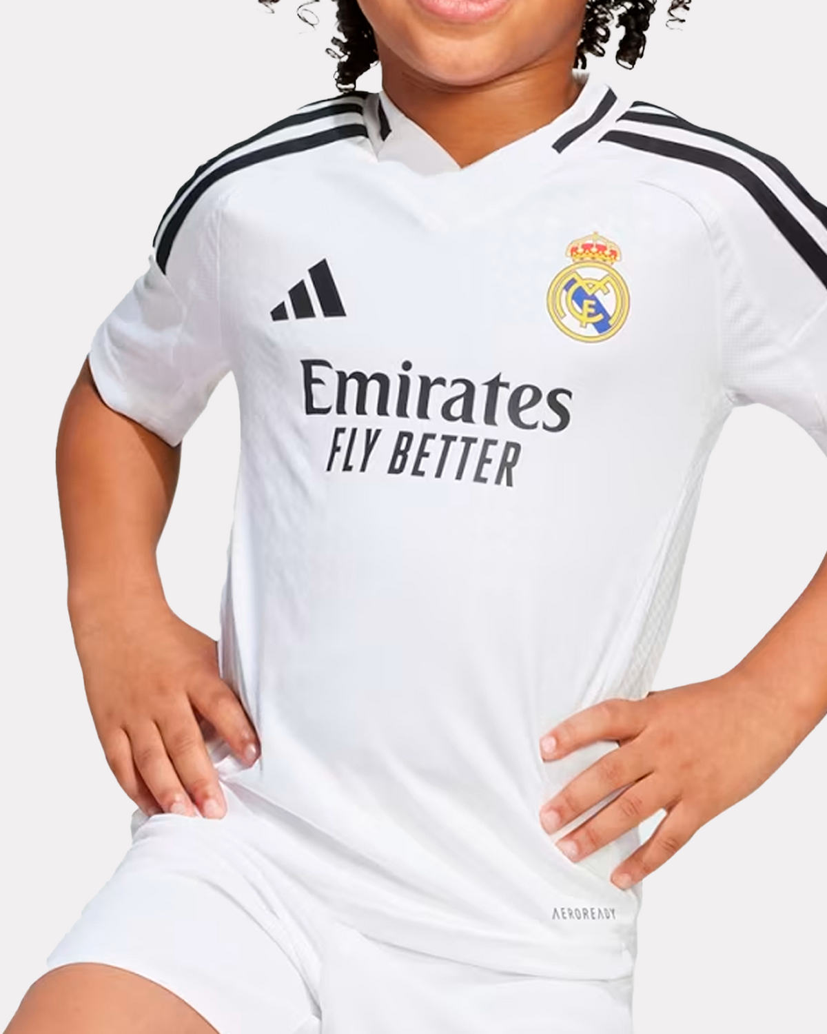 ADIDAS REAL MADRID 2024/2025 KIDS WHT