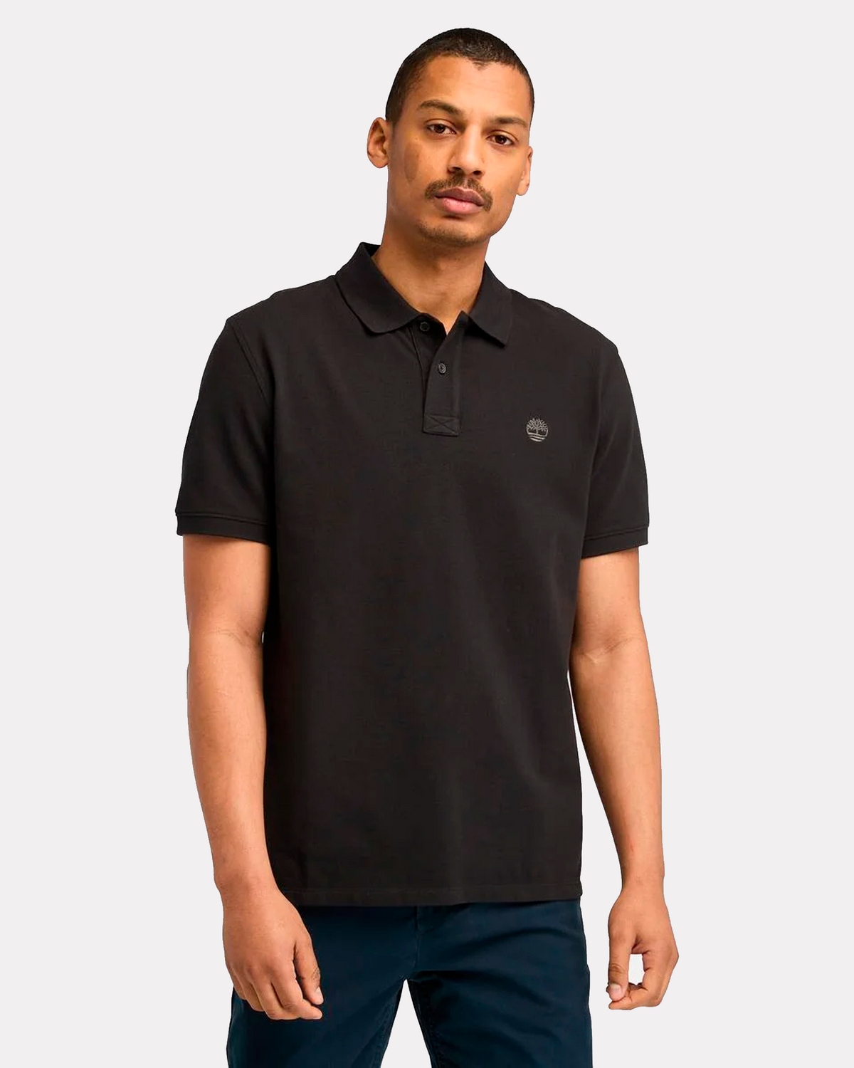 TIMBERLAND CAMISA/POLO SS M-R PIQUE BLACK