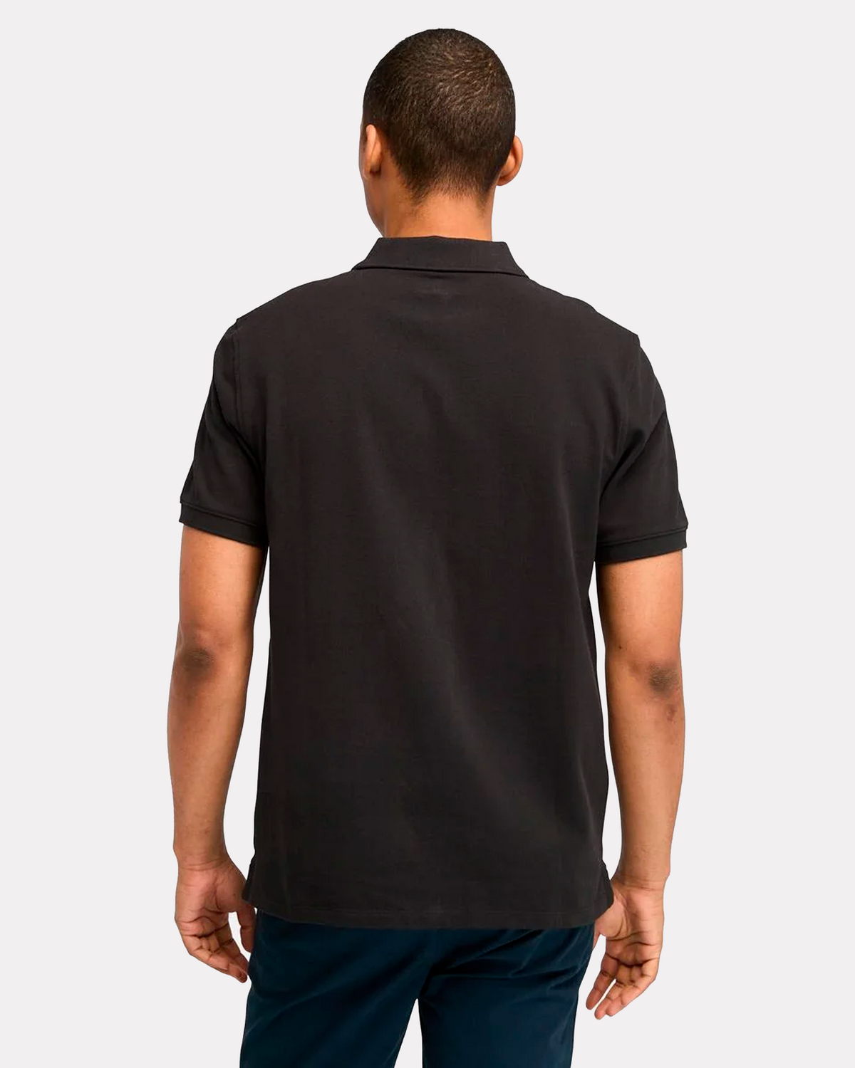 TIMBERLAND CAMISA/POLO SS M-R PIQUE BLACK