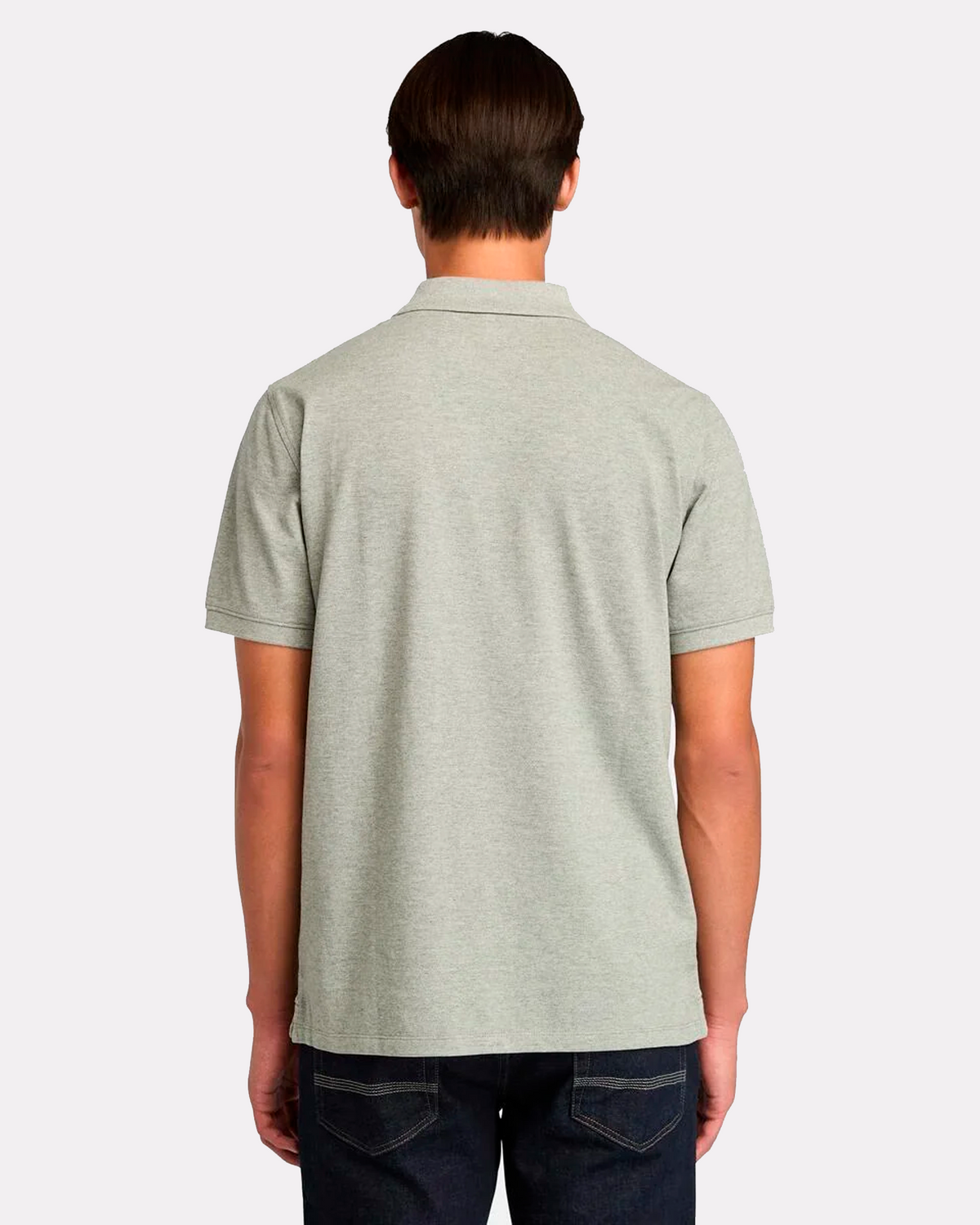 TIMBERLAND CAMISA SS M-R PIQUE GREY