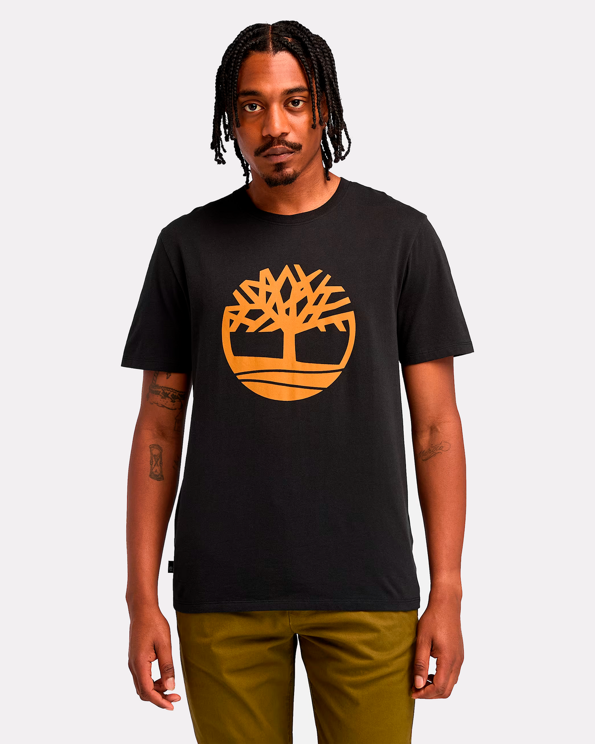 TIMBERLAND CAMISA LOGO TEE BLACK
