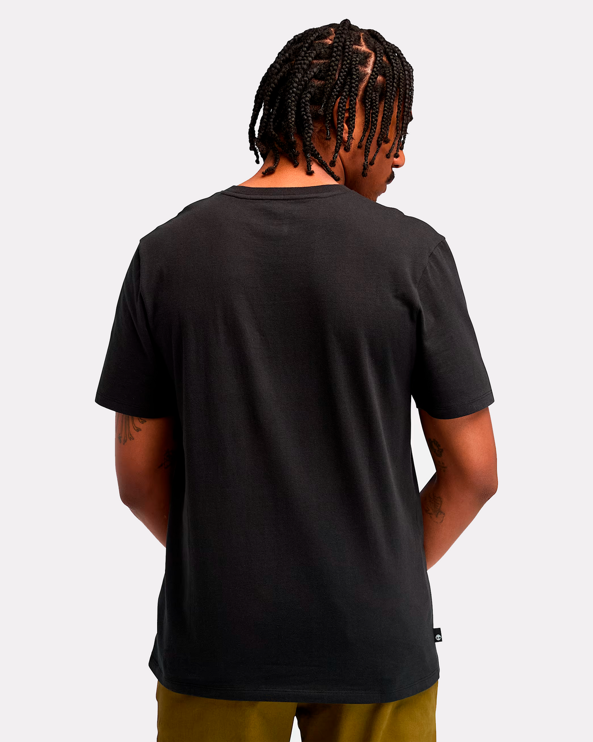 TIMBERLAND CAMISA LOGO TEE BLACK