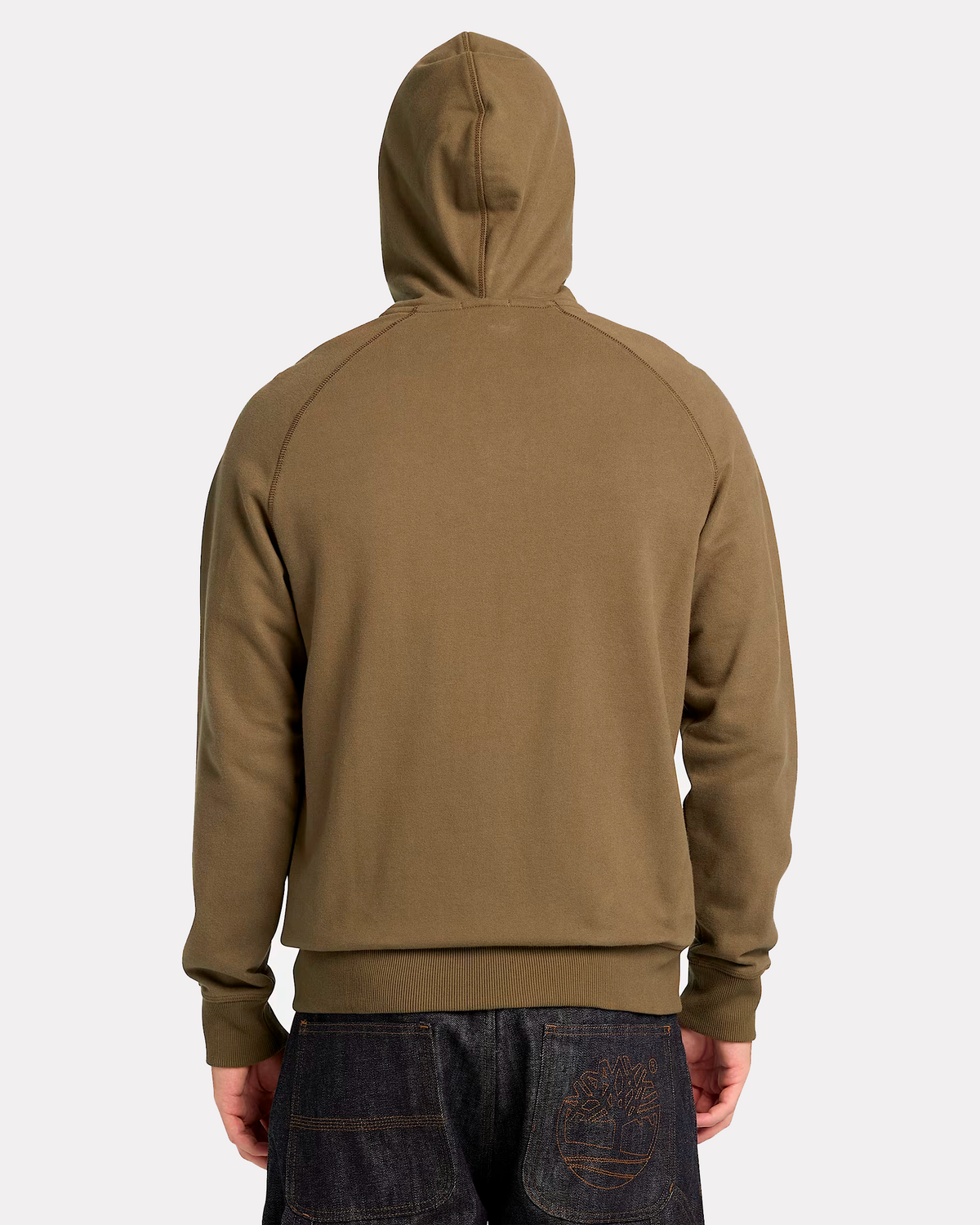 TIMBERLAND FULL ZIP JACKE BEIGE/GREEN