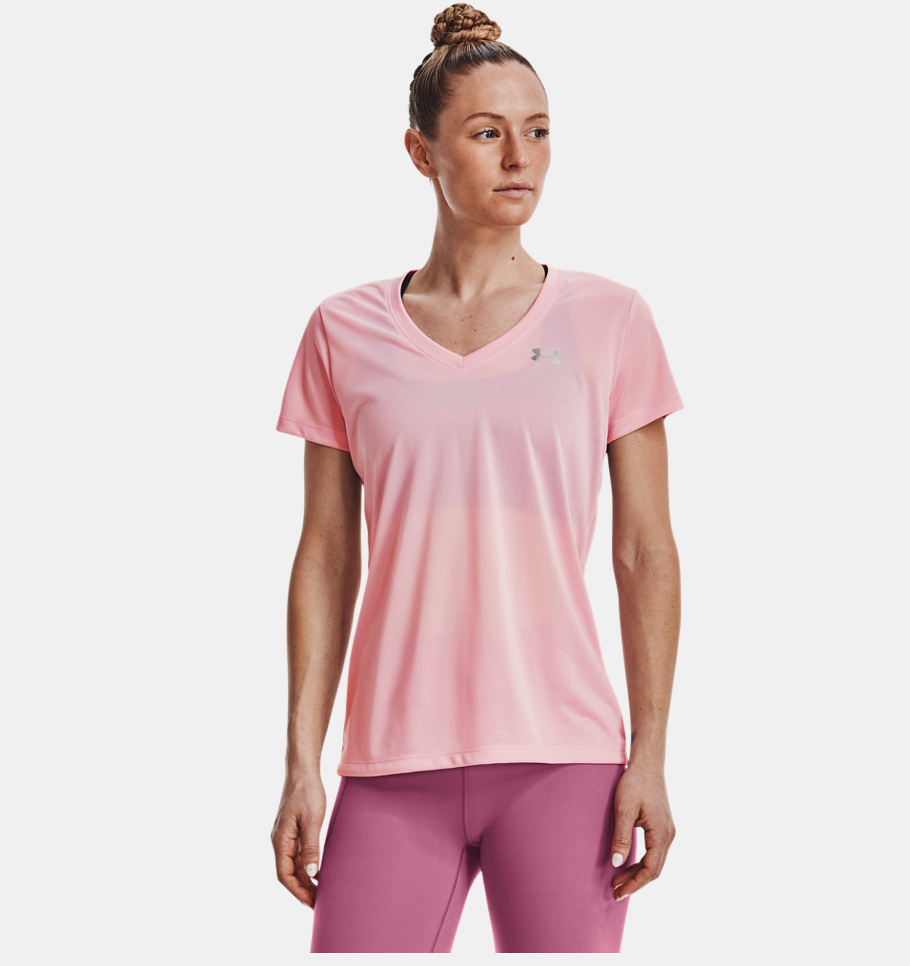 Camiseta Cuello V UA Tech™ para mujer – Creha Honduras